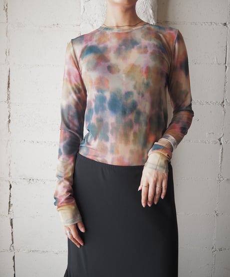 Water Color Sheer Cutsewn YEKAPI