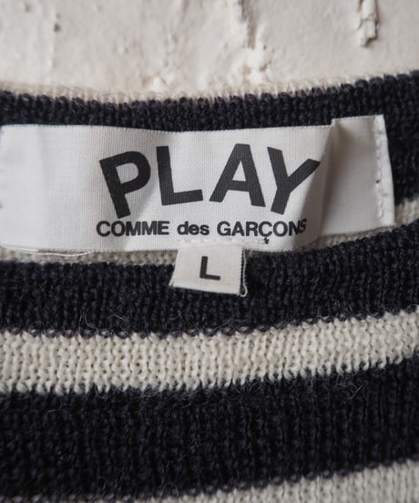 PLAY COMME des GARÇONS Border Knit NV IV