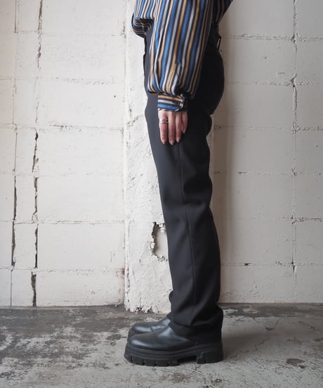 LOEWE Back Seam Straight Pants BK
