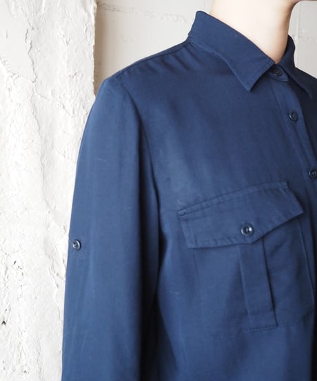 LAUREN Rayon Shirt Jumpsuit NV