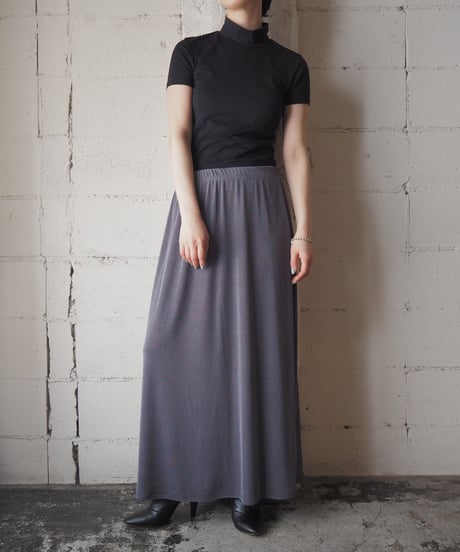 CK Calvin Klein Mock Neck S/S Cutsewn BK