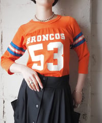 1980's NFL BRONCOS"53" Tee OR