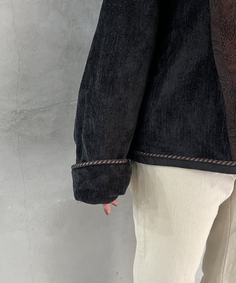Embroidery Button Design Jacket NVBR