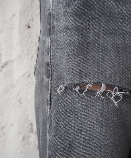 REMAKE Levi's 505 Crashed Draw String Denim GR