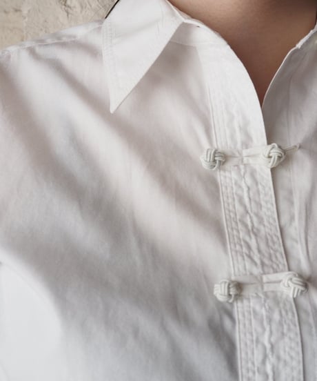 China Button Shirt WH