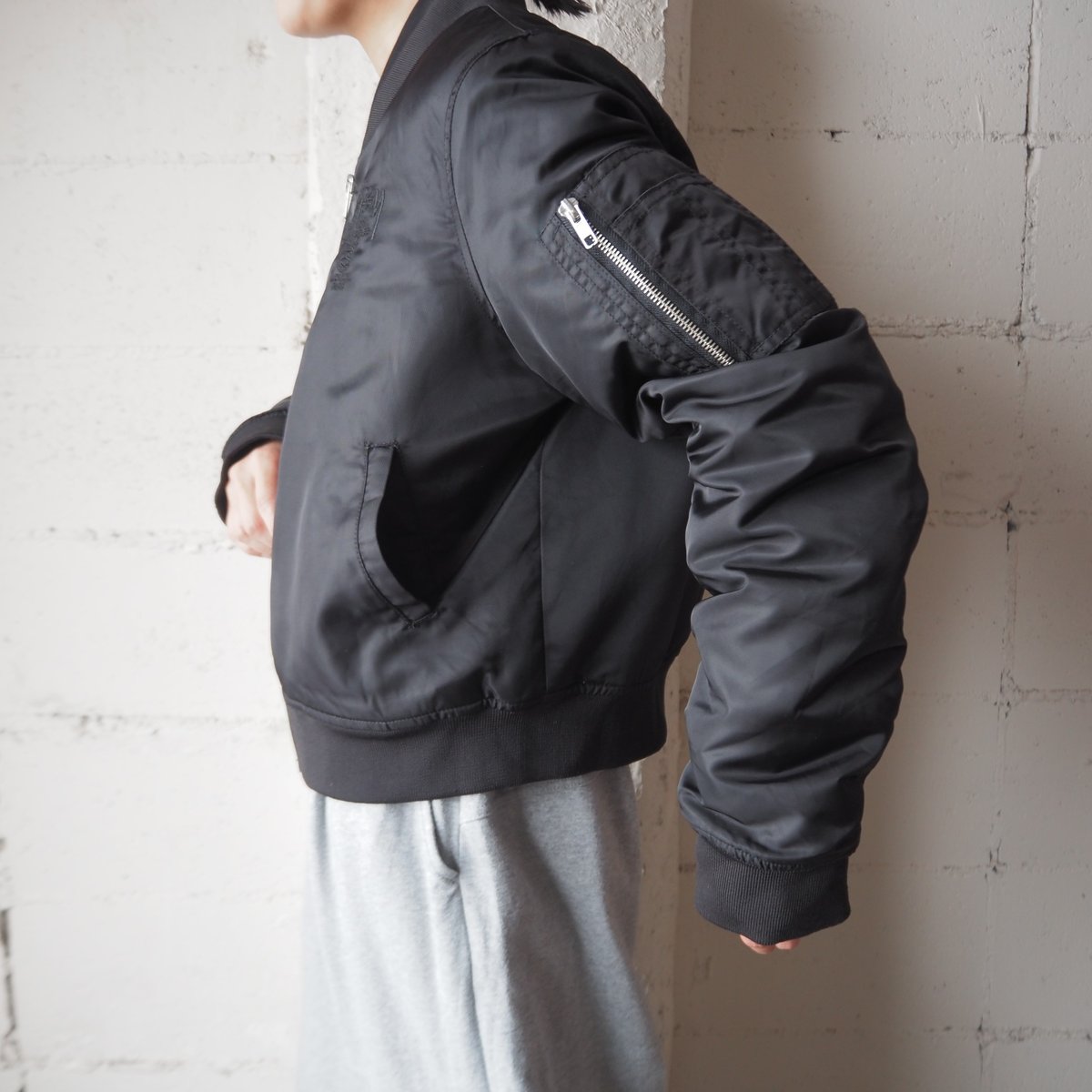 Stussy MA-1 Jacket BK | Orfeo Stussy MA-1 Jacket BK | Orfeo