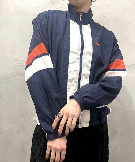 NIKE Tricolor Nylon Jacket NVWHOR