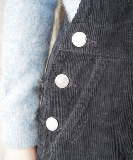 Corduroy Overall BK