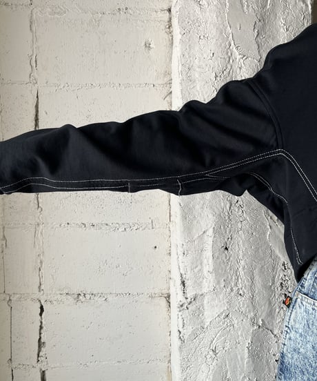 Y-3 Rose Print Short Hoodie BK