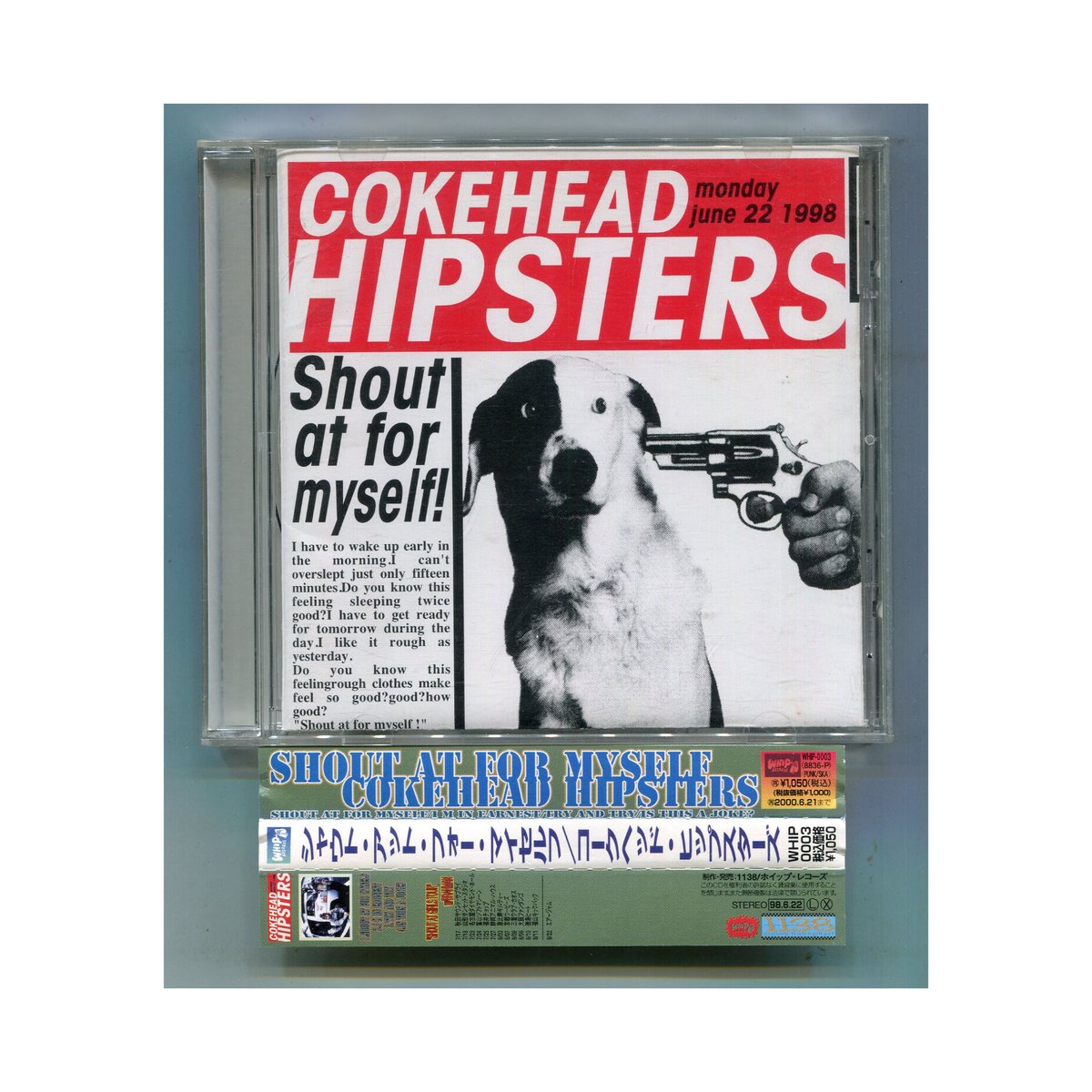 1500円以上のご購入で送料無料！！] SHOUT AT FOR MYSELF!/COKEH