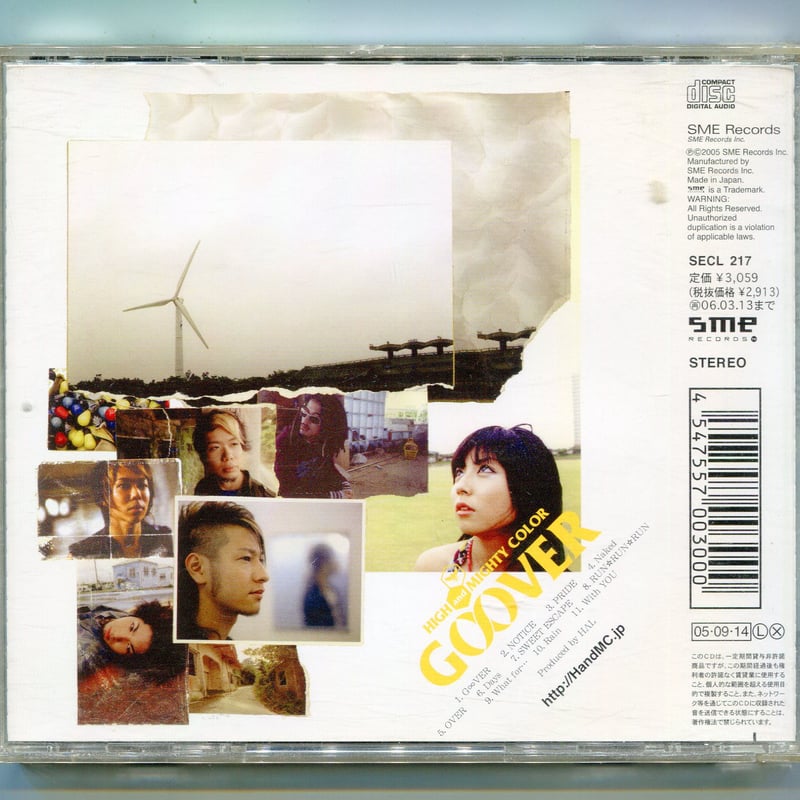 1500円以上のご購入で送料無料！！] G∞VER/HIGH and MIGHTY COLO