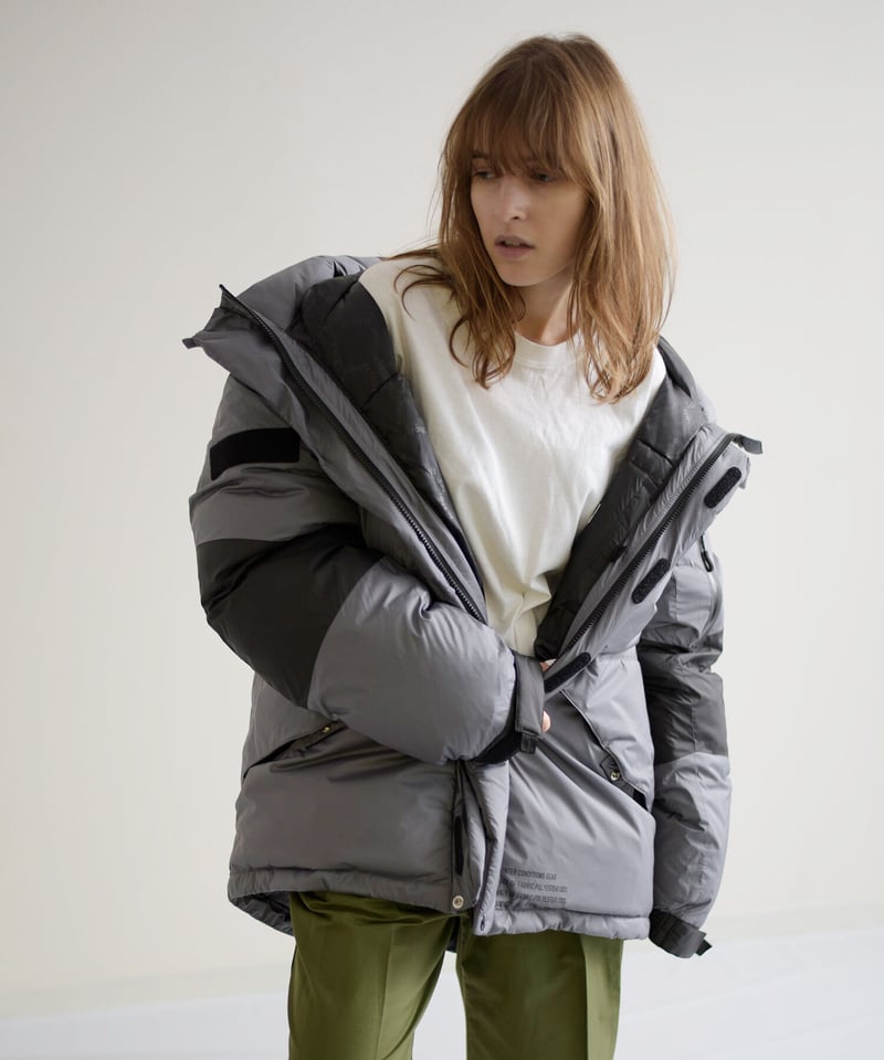 SCHOTT ショット/ And A×SCHOTT 別注2TONE DOWN JACKET ツ...