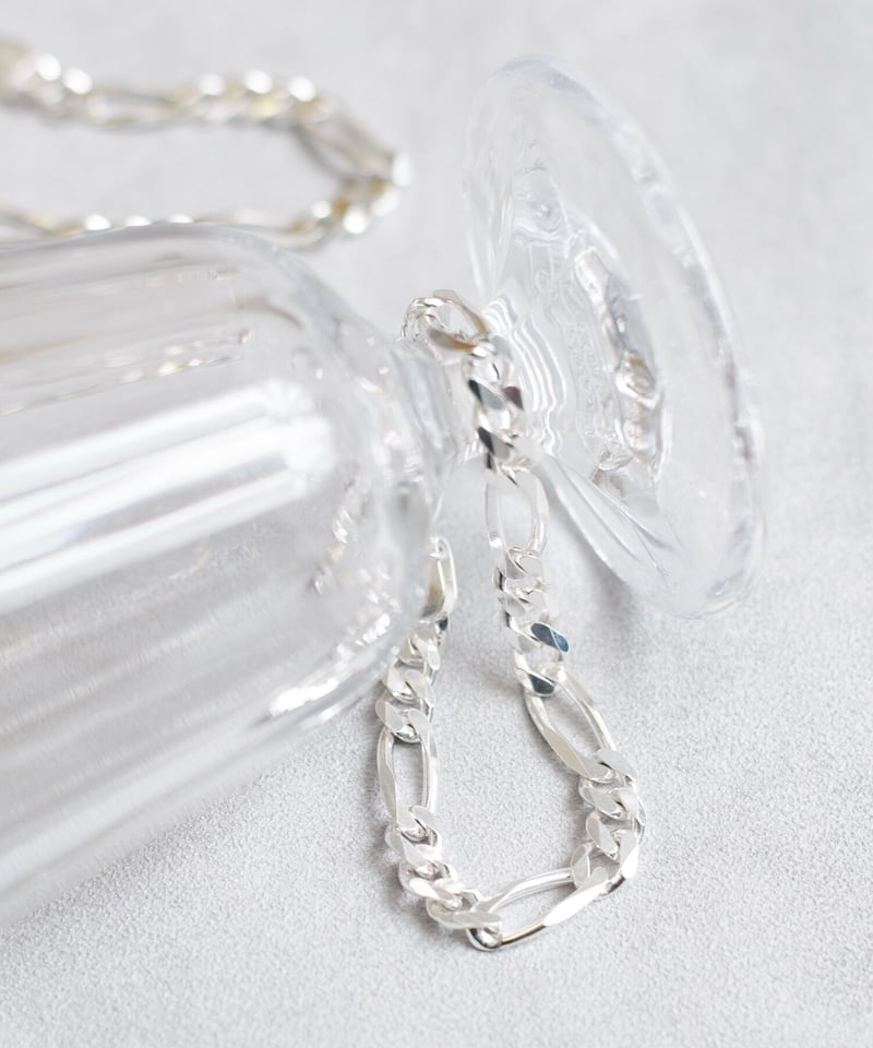 And A アンドエー / Link chain bracelet フィガロチェーンブレスレッ...