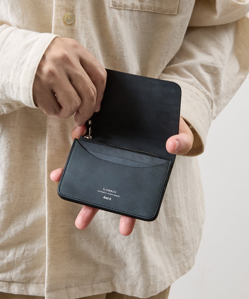 SLOW スロウ / Ex.cordovan mini wallet 別注コードバンミニ