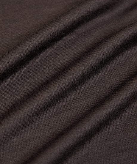 And A アンドエー / 2/72 WOOL JERSEY L/S KNIT TEE super100防縮ウォッシャブルウールジャージーニットロンT / AA-A23M004