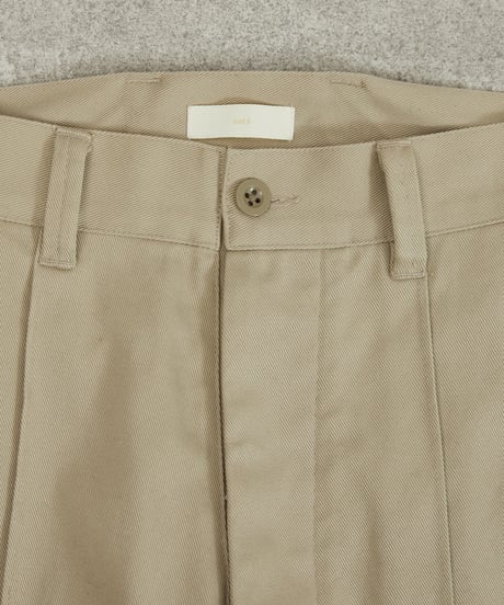 And A アンドエー / PIN TUCK DRILL WIDE CHINO PANTS ピンタックドリルワイドチノパンツ / AA-A23M001