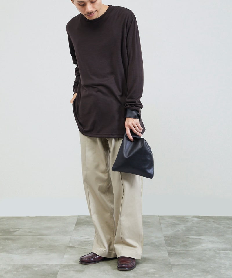 新品　レザー　バッグ　アンドエー And A アンドエー / FINE LEATHER MARCHE BAG レザーマルシェバッ