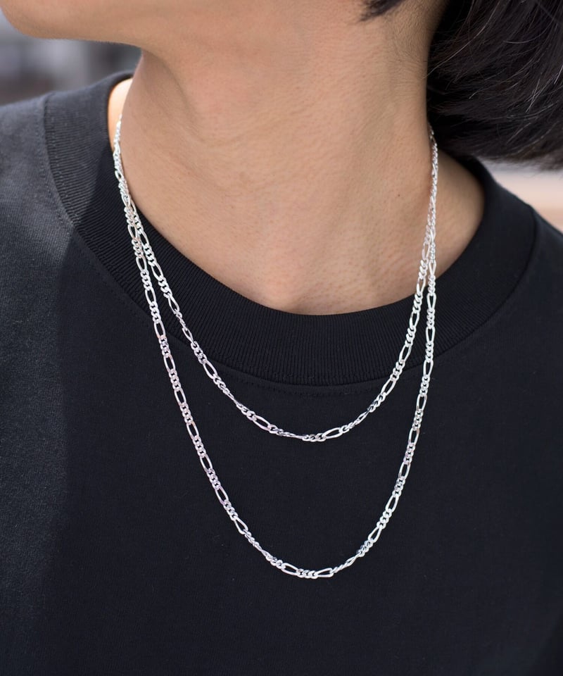 And A アンドエー / Link chain necklace フィガロチェーンネックレス...