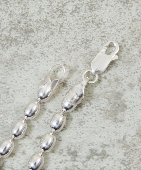 And A アンドエー / Link chain bracelet ボールチェーンブレスレット（オーバル）