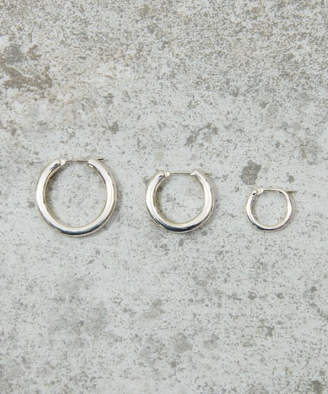 And A アンドエー / SILVER925 MEDIUM HOOP PIERCE シルバー925ミディアムフープピアス（片耳用） / AA-A24U005