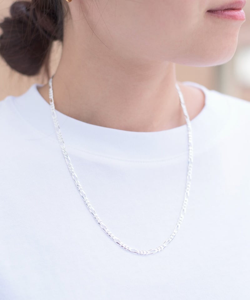 And A アンドエー / Link chain necklace フィガロチェーンネックレス...