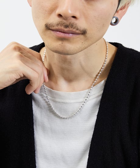 And A アンドエー / Link chain necklace ボールチェーンネックレス チョーカー（オーバル）