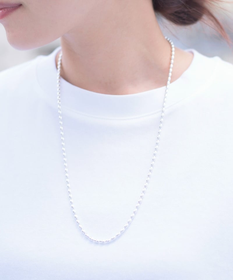 And A アンドエー / Link chain necklace ボールチェーンネックレス