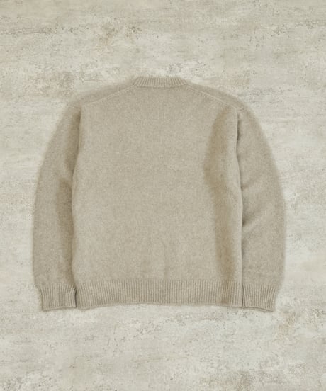 And A アンドエー / TANUKI KNIT CREW NECK PULLOVER SWEATER タヌキニットクルーネックプルオーバーニット セーター / AA-A24M001