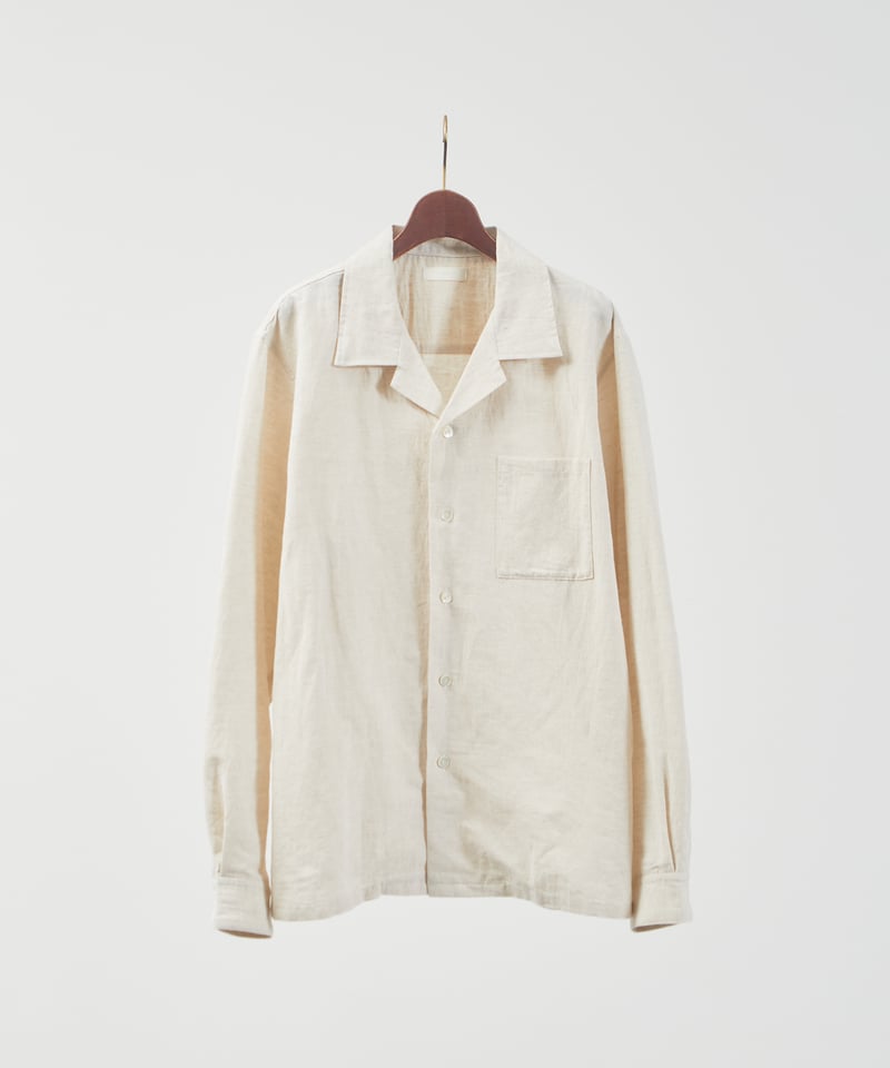 MAATEE&SONS 半袖オープンカラーシャツ ドSリネン ○試着のみ【MAATEE