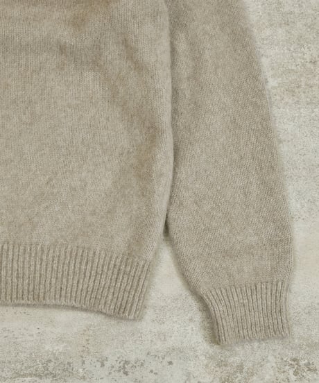 And A アンドエー / TANUKI KNIT CREW NECK PULLOVER SWEATER タヌキニットクルーネックプルオーバーニット セーター / AA-A24M001