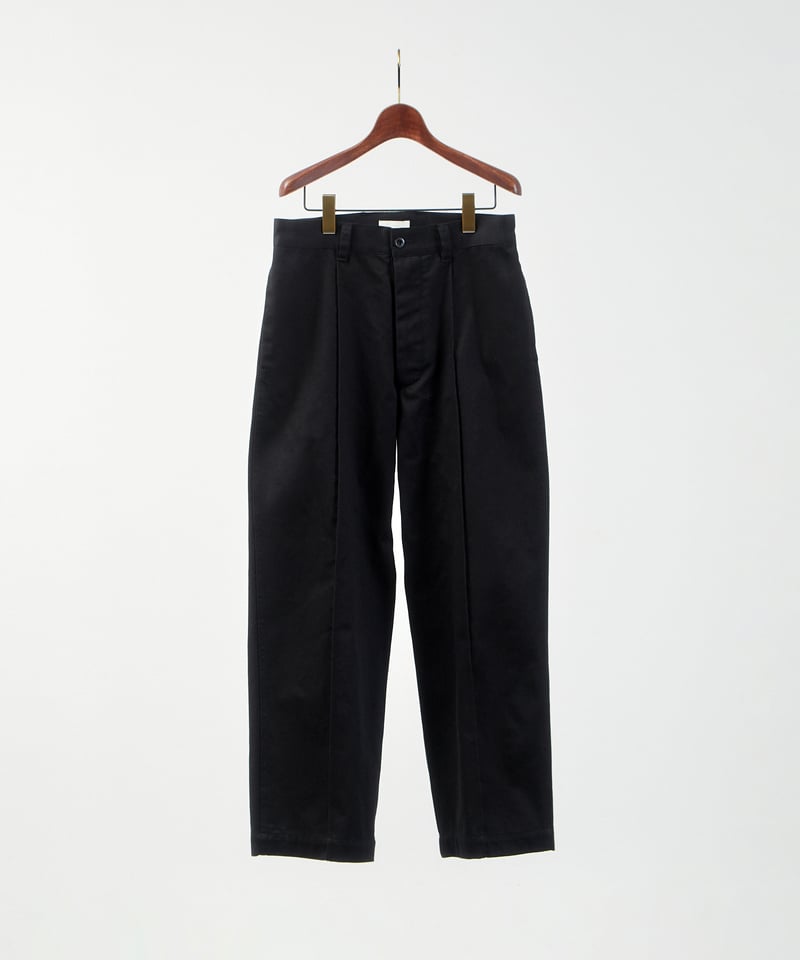 And A アンドエー / PIN TUCK DRILL WIDE CHINO PANTS ピ
