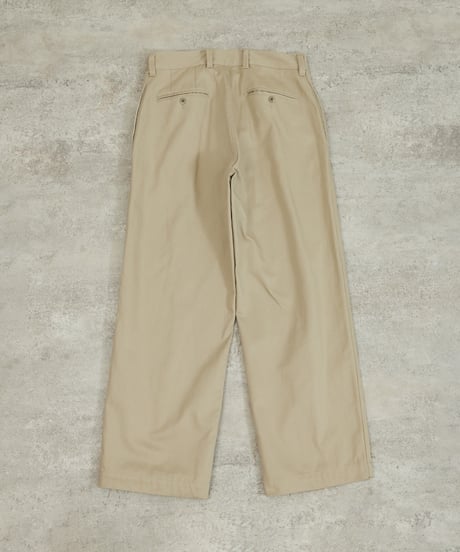 And A アンドエー / PIN TUCK DRILL WIDE CHINO PANTS ピンタックドリルワイドチノパンツ / AA-A23M001