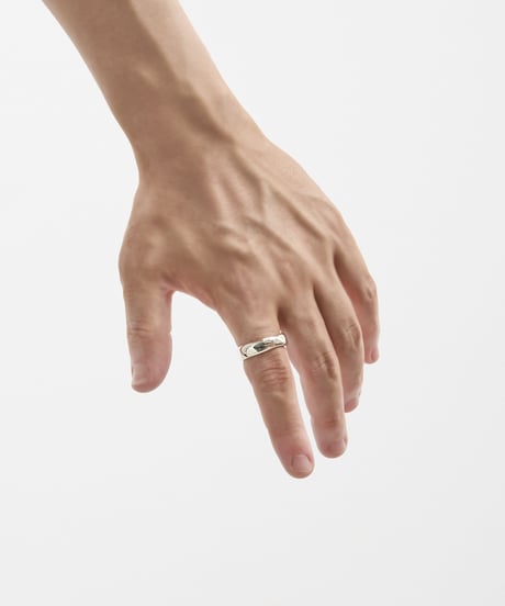 And A アンドエー / SILVER925 WARPED PENTAGRAM RING シルバー925ペンタグラムリング 指輪 / AA-A25U001