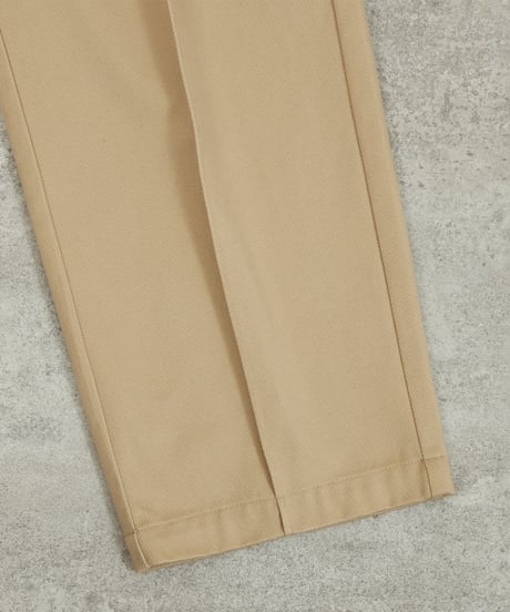 And A アンドエー / TWO TUCK TAPERED WIDE CHINO PANTS ツータックコットンワイドテーパードチノパンツ / AA-A23M002
