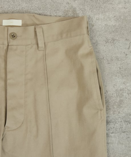 And A アンドエー / PIN TUCK DRILL WIDE CHINO PANTS ピンタックドリルワイドチノパンツ / AA-A23M001