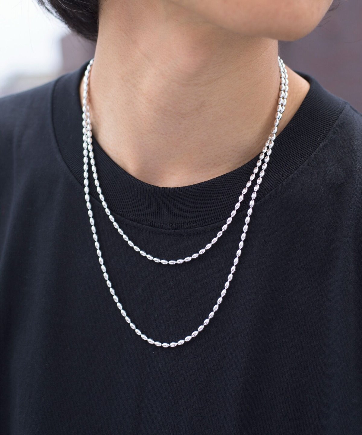 And A アンドエー / Link chain necklace ボールチェーンネックレス
