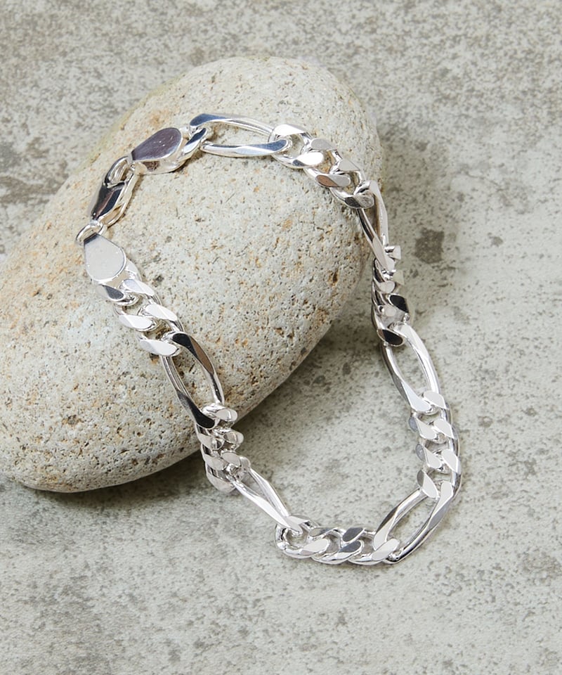 And A アンドエー / Link chain bracelet フィガロチェーン