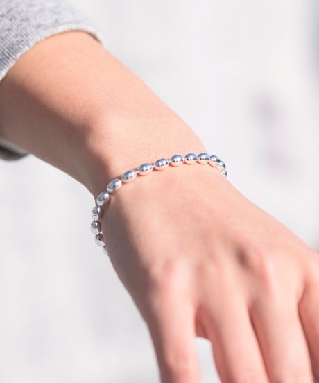 And A アンドエー / Link chain bracelet ボールチェーンブレスレット（オーバル）