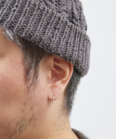 And A アンドエー / SILVER925 SMALL HOOP PIERCE シルバー925スモールフープピアス（片耳用） / AA-A24U004