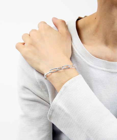 And A アンドエー / Link chain bracelet アズキチェーンブレスレット（オーバル）