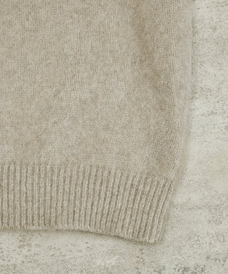 And A アンドエー / TANUKI KNIT CREW NECK PULLOVER SWEATER タヌキニットクルーネックプルオーバーニット セーター / AA-A24M001