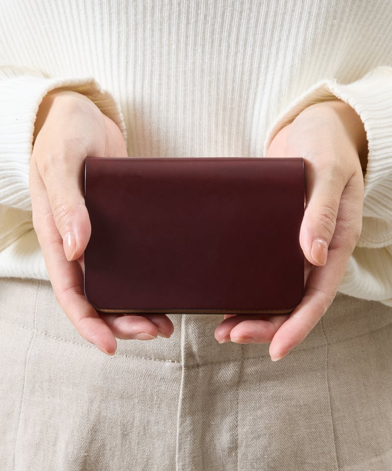 SLOW スロウ / Ex.cordovan mini wallet 別注コードバンミニ