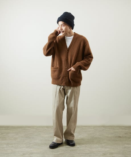 And A アンドエー / TANUKI KNIT CARDIGAN タヌキニットカーディガン / AA-A24M002