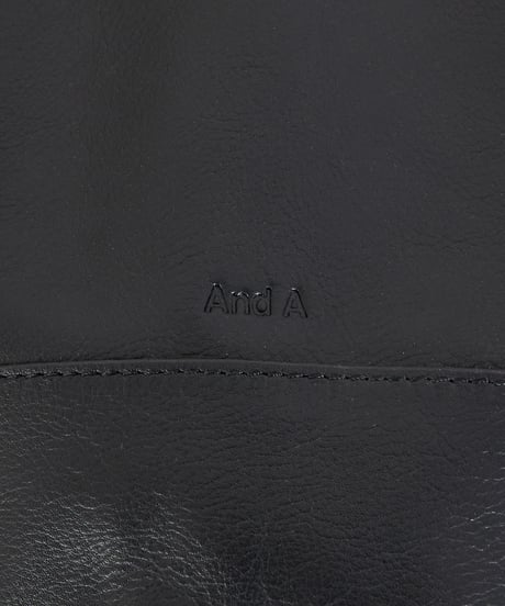 And A アンドエー / FINE LEATHER DRAWSTRING BAG 【L】 牛革巾着バッグ バッグパック / AA-A23U003