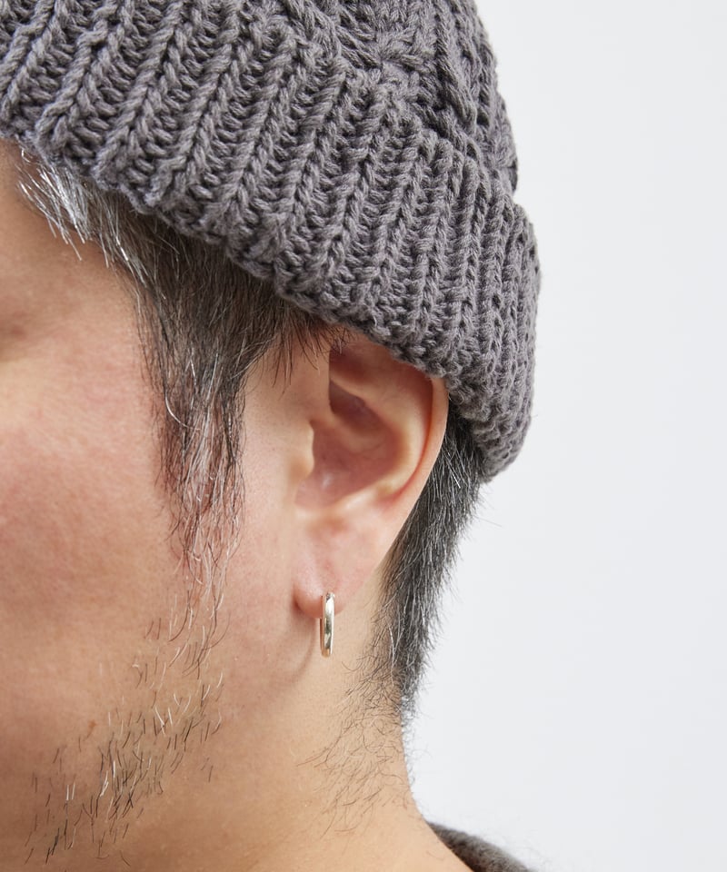 And A アンドエー / SILVER925 MEDIUM HOOP PIERCE シルバー
