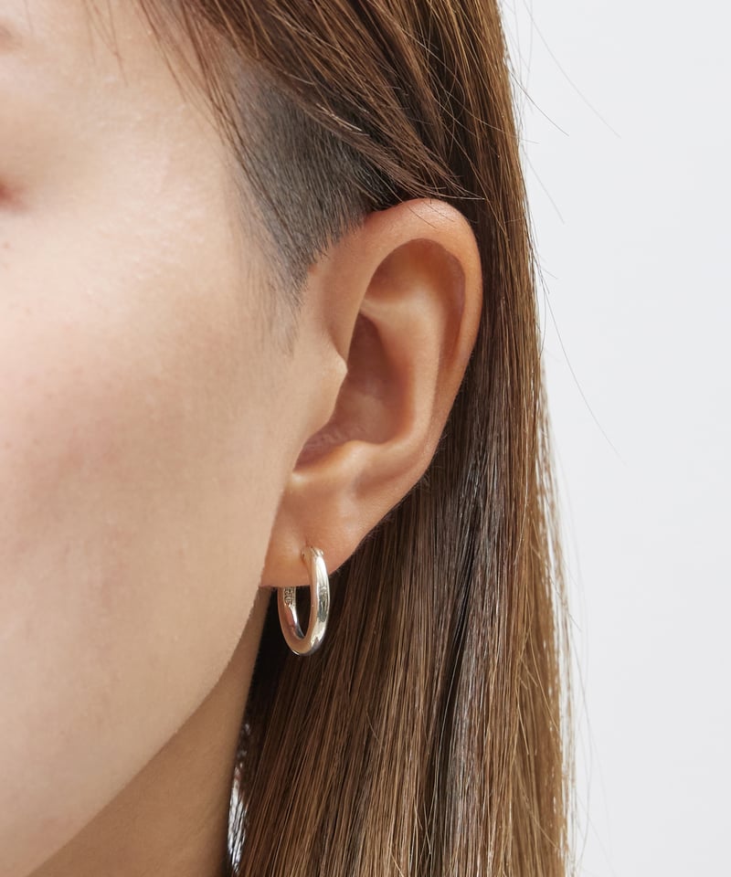 And A アンドエー / SILVER925 MEDIUM HOOP PIERCE シルバー
