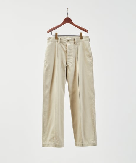 And A アンドエー / PIN TUCK DRILL WIDE CHINO PANTS ピンタックドリルワイドチノパンツ / AA-A23M001