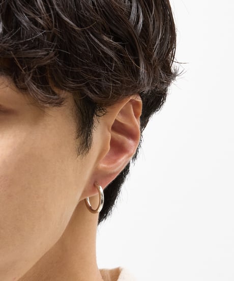 And A アンドエー / SILVER925 LARGE HOOP PIERCE シルバー925ラージフープピアス（片耳用） / AA-A24U006