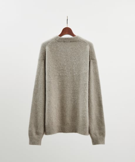 And A アンドエー / TANUKI KNIT CREW NECK PULLOVER SWEATER タヌキニットクルーネックプルオーバーニット セーター / AA-A24M001