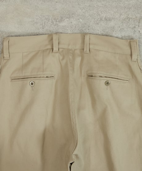 And A アンドエー / PIN TUCK DRILL WIDE CHINO PANTS ピンタックドリルワイドチノパンツ / AA-A23M001